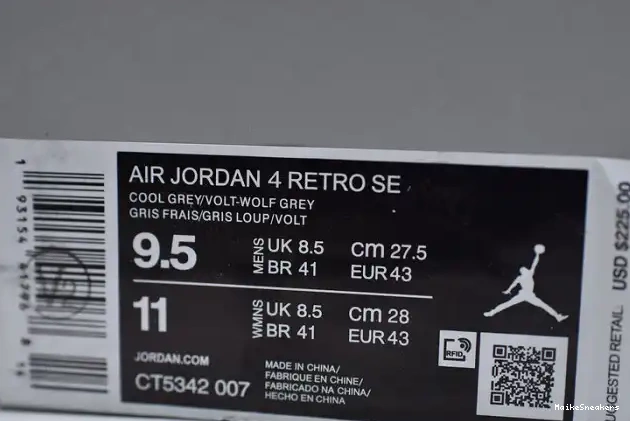MaikeSneakers Air Neon Jordan CT5342-007 SE 4 0503